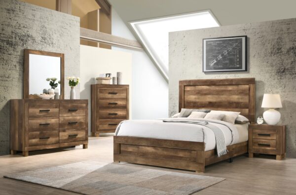 Wood King  Bed Only