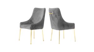 Glory - Navy Grey Gold Chair