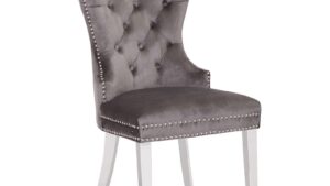 Glory – Paris Grey & Silver Chair